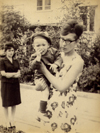 Гутовская Надежда Ивановна (Фомичёва).  мамуля с племянником Костей (сын брата Коли) 17 июля 1966