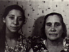 Галина Ивановна Фомичёва мамина сестра с мамой Дусей, июнь 1967