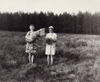 Гутовская Надежда Ивановна (Фомичёва), 7 экспедиция, Лужки, Июль 1970,  тётя Лена и мама