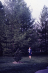 Надежда Ивановна Гутовская (Фомичёва), Главный Ботанический Сад, конец апреля 1975