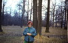 Надежда Ивановна Гутовская (Фомичёва), вылазка в лес, 17 апреля 1982