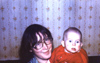 Надежда Ивановна Гутовская (Фомичёва)  с сыном Алексеем Гутовским (со мной), 22 февраля 1983
