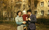 Надежда Ивановна Гутовская (Фомичёва)  и Владимир Олегович Гутовский с сыном Алексеем Гутовским, Медведково, 1 мая 1984