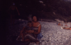 Надежда Ивановна Гутовская (Фомичёва) с сыном Алексеем, отпуск на Чёрном море, Холодная речка, август 1985