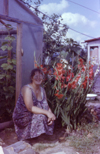 моя любимая мамочка Надежда Ивановна Гутовская (Фомичёва), лето, дача, Колпаки, 1993