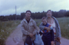 моя любимая мамочка Надежда Ивановна Гутовская (Фомичёва), я и папа, Владимир Олегович, лето, дача, Колпаки, 1994