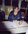 Надежда Ивановна Гутовская (Фомичёва), участковый избирательный участок в главном корпусе ГБС РАН, выборы президента 14 марта 2004