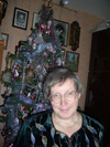 моя мамочка Надежда Ивановна Гутовская (Фомичёва), самая добрая, самая милая, самая-самая хорошая, новогодняя ночь 2005