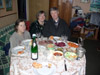Галина Ивановна Фомичёва, Надежда Ивановна Гутовская (Фомичёва) и Владимир Олегович Гутовский, 8 марта 2005