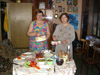 Надежда Ивановна Гутовская (Фомичёва) и Галина Ивановна Фомичёва (мама и тётя Галя), пасха, 23 апреля 2006
