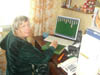 самая лучшая мамочка на свете Надежда Ивановна Гутовская (Фомичёва), за компьютером, игра косынка, 30 июля 2008