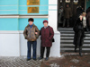 Владимир Олегович Гутовский и Надежда Ивановна Гутовская (Фомичёва), музей, Илья Глазунов, январь 2009