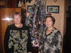 Надежда Ивановна Гутовская (Фомичёва) с сестрой Галиной Ивановной Фомичёвой, Новогодняя Ночь 2010