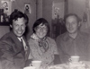 Владимир Олегович Гутовский, Надежда Ивановна Гутовская (Фомичёва) и Никита Поздняков, Ленинград, сентябрь 1980