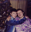 Новогодняя ночь 1997, я и моя любимая мамочка Надежда Ивановна Гутовская (Фомичёва)
